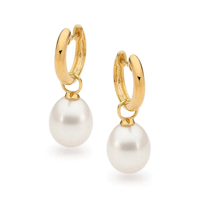 Australian South Sea Pearl and Diamond Drop Earrings  Stelios Jewellers