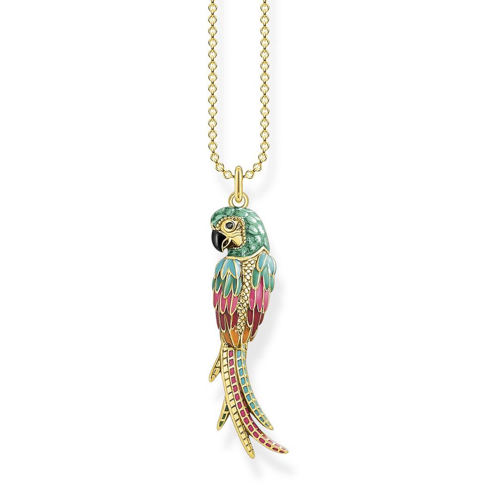Gold Parrot Necklace 70cm – Mazins Diamond Jewellers